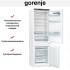 Встраиваемый двухкамерный холодильник Gorenje NRKI4182A1 в Краснодаре