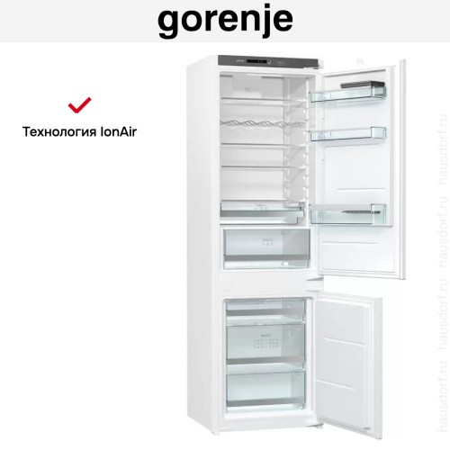 Встраиваемый двухкамерный холодильник Gorenje NRKI4182A1 в Краснодаре