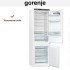 Встраиваемый двухкамерный холодильник Gorenje NRKI4182A1 в Краснодаре