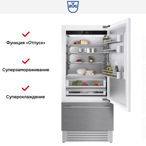 Встраиваемый холодильник V-ZUG CombiCooler V6000 Supreme CCO6T-51096 R в Краснодаре