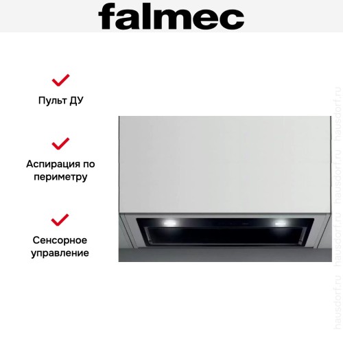 Вытяжка Falmec GRUPPO INCASSO MURANO 50 BLACK в Краснодаре