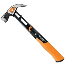Молоток Fiskars с загнутым гвоздодёром M16oz/13.5"   1027202
