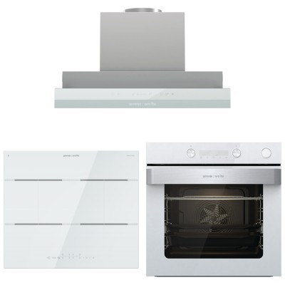 Комплект №11 (варочная панель Gorenje IT646ORAW + духовой шкаф Gorenje BSA6737ORAW + вытяжка Gorenje BHP 643 ORAW) в Краснодаре