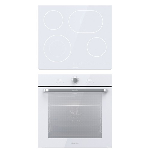Комплект №12 (варочная панель Gorenje ECT643SYW + духовой шкаф Gorenje BOS67371SYW) в Краснодаре