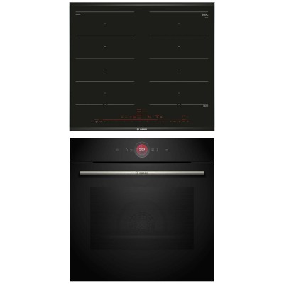 Комплект №16 (варочная панель Bosch PXX675DC1E + духовой шкаф Bosch HBG 7721B1) в Краснодаре