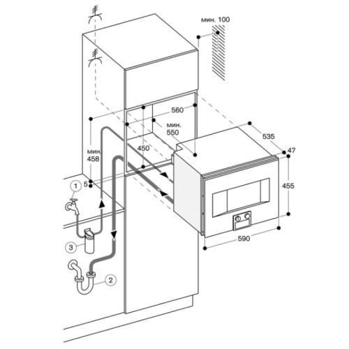 Духовой шкаф-пароварка Gaggenau BS 471-100 в Краснодаре