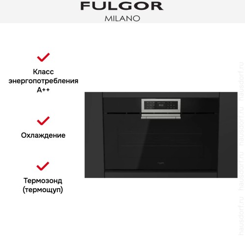 Духовой шкаф Fulgor Milano FCLO 9615 TEM 2F BK в Краснодаре