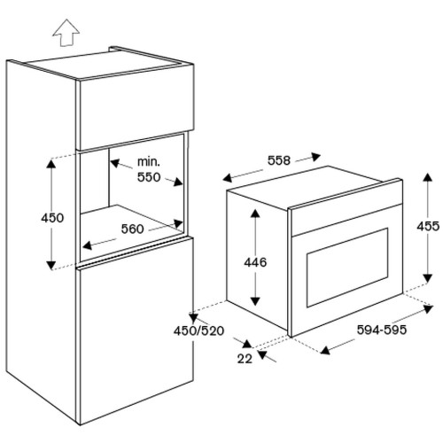Духовой шкаф с паром Bertazzoni F457HERVTAC в Краснодаре