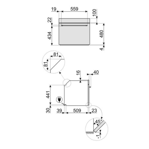 Духовой шкаф Smeg SF800PO в Краснодаре