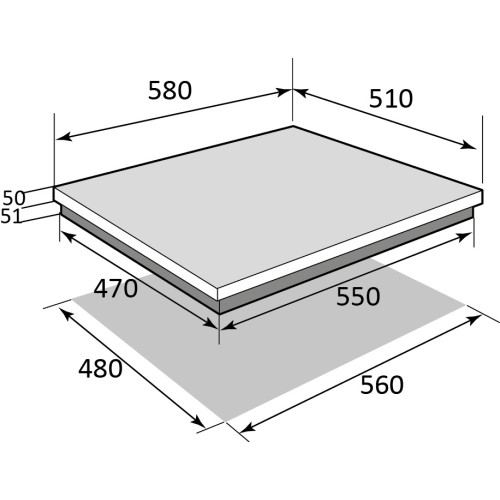 Газовая варочная панель Brandt BPG6413B в Краснодаре