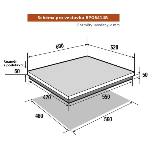 Газовая варочная панель Brandt BPG6414B в Краснодаре