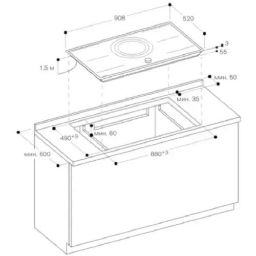 Индукционная варочная панель Gaggenau CI292111 в Краснодаре