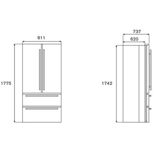 Холодильник Bertazzoni REF904FFNXTC в Краснодаре