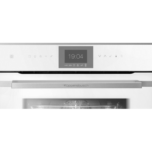 Компактный духовой шкаф с микроволнами Kuppersbusch CBM 6550.0 W1 Stainless Steel в Краснодаре