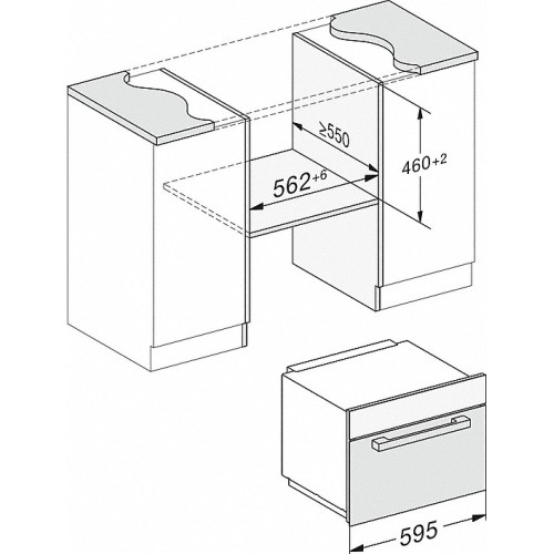 Встраиваемая микроволновая печь Miele M7140TC EDST/CLST в Краснодаре