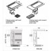 Варочная панель с вытяжкой FALMEC INDUCTION HOB INOX (880) в Краснодаре