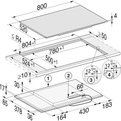 Варочная панель Miele KM 7474 FL