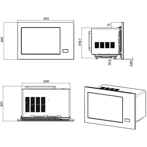 Встраиваемая микроволновая печь Kuppersberg HMF 627 B в Краснодаре