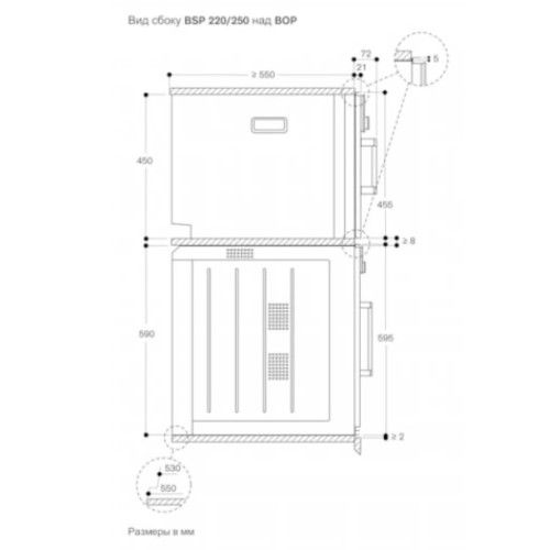 Встраиваемая пароварка Gaggenau BSP220131 в Краснодаре