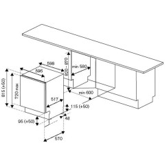 Встраиваемая посудомоечная машина Bertazzoni DW6083PRV