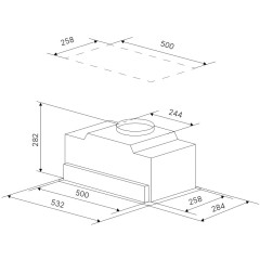 Встраиваемая вытяжка Kuppersbusch DEL 6550.0 E