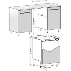 Встраиваемый холодильник Jacky`s JR FW318MN2
