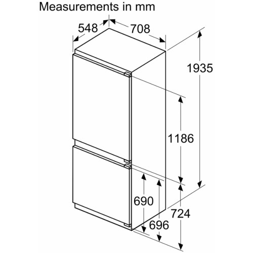 Встраиваемый холодильник Neff KB7966DD0 в Краснодаре