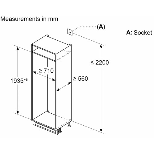 Встраиваемый холодильник Neff KB7966DD0 в Краснодаре