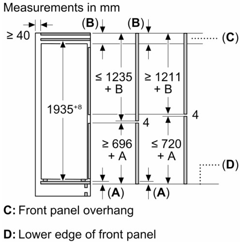 Встраиваемый холодильник Neff KB7966DD0 в Краснодаре
