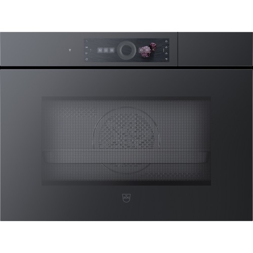 Встраиваемый паровой шкаф V-ZUG CombiSteamer V6000 45M CSM6T-23047 (черное стекло/без ручки) в Краснодаре