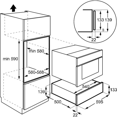 Встраиваемый подогреватель De Dietrich DWD4810B в Краснодаре