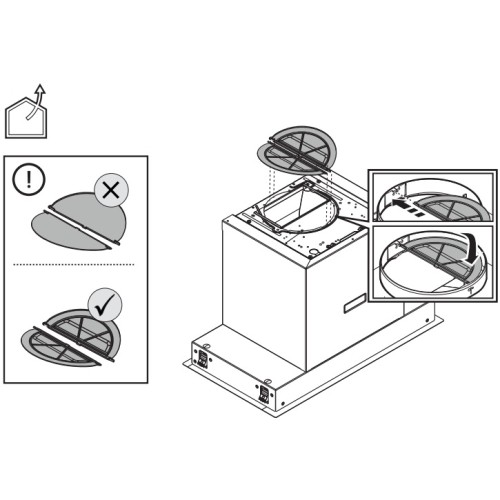 Встраиваемая вытяжка Elica HIDDEN 2.0 @ IX/A/52 в Краснодаре