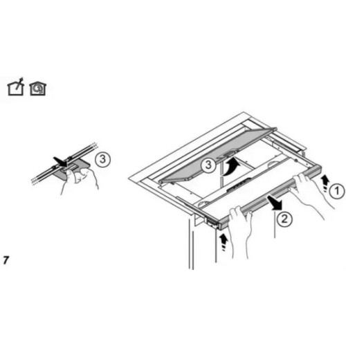 Встраиваемая вытяжка ELICA LEVER IX/A/56 в Краснодаре