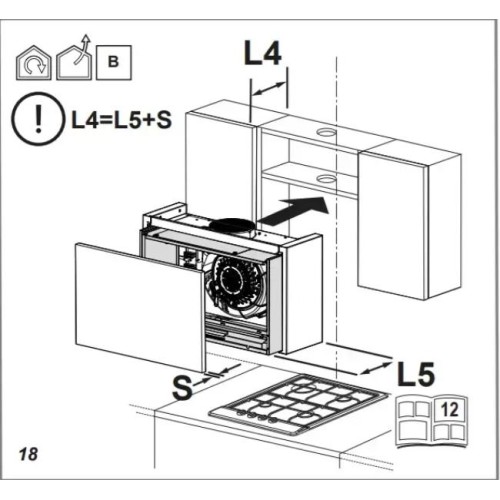 Вытяжка Elica RULES BL/F/60 в Краснодаре