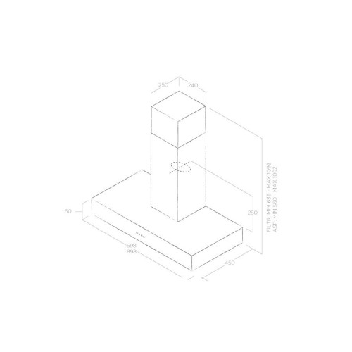 Вытяжка ELICA SPOT NG H6 IX/A/60 в Краснодаре