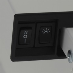 Встраиваемая вытяжка Faber FLOX GLASS WH A60