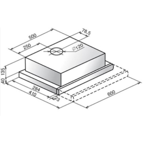 Встраиваемая вытяжка Faber FLOX GLASS WH A60 в Краснодаре