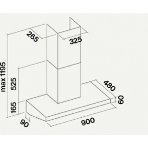 Вытяжка Falmec Marte 90 PRO в Краснодаре