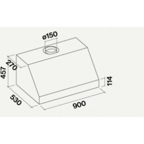Вытяжка Falmec Zeus 90 PRO в Краснодаре