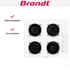Газовая варочная панель Brandt BPG6413W