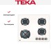 Варочная панель Teka HF LUX 60 4G AI AL в Краснодаре