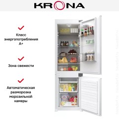 Встраиваемый холодильник Krona ZELLE RFR
