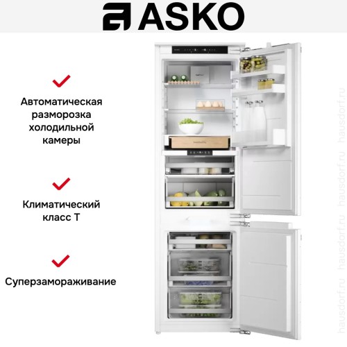 Встраиваемый комбинированный холодильник Asko RFN31842I в Краснодаре