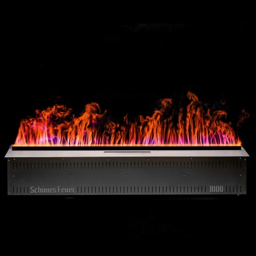 Встраиваемый электрический 3D-камин FireLine 1000 Blue Pro (с эффектом cинего пламени)