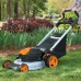 Газонокосилка WORX WG751E 40V 4,0Ач аккумуляторная колесная