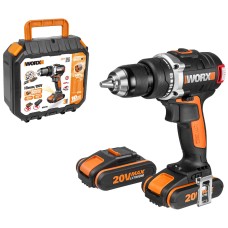 Дрель аккумуляторная WORX BL WX175 20V 2,0Ач кейс