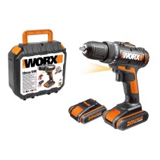 Дрель аккумуляторная WORX WX101.1 20V 1,5Ач кейс