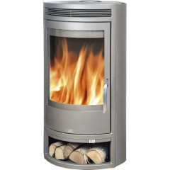 Готовый дровяной каминокомплект ABX Arktis 8 черная сталь