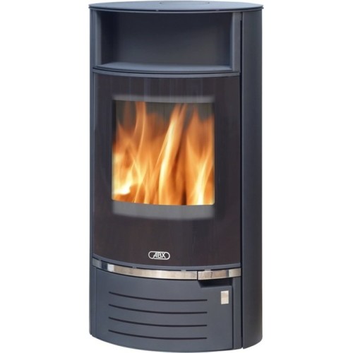 Дровяная печь ABX Atlantik 7 III черная сталь 