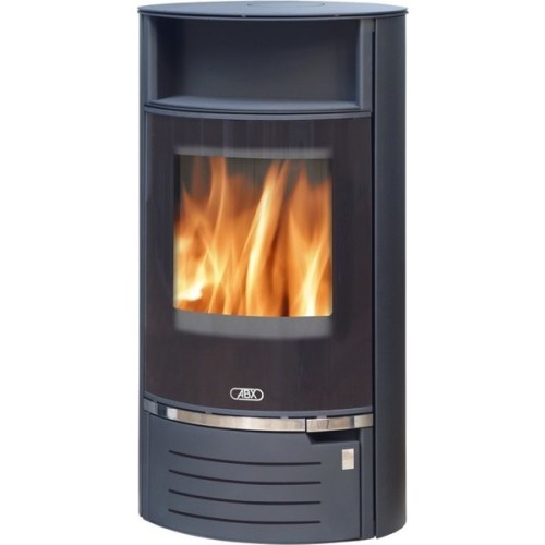 Дровяная печь ABX Atlantik 7 черная сталь 